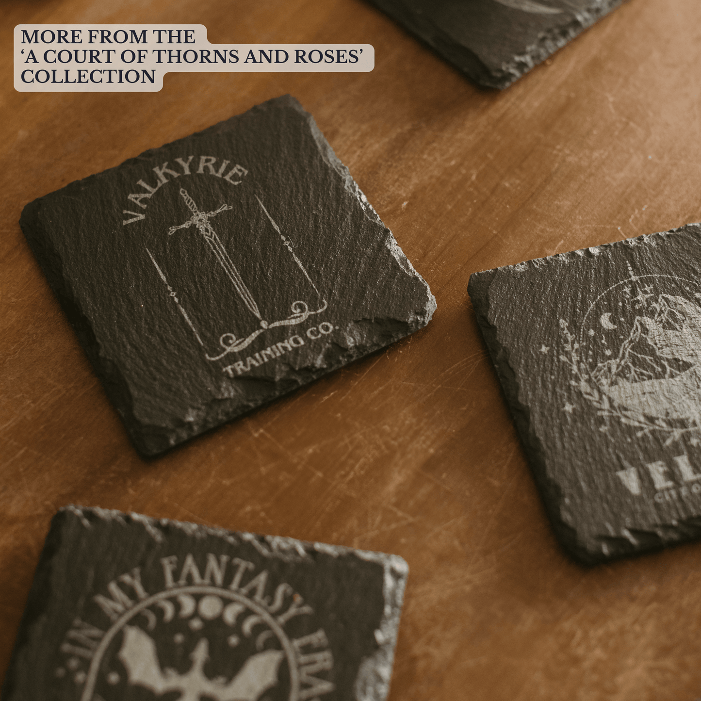 'Cauldron Boil Me' Engraved Slate Coaster