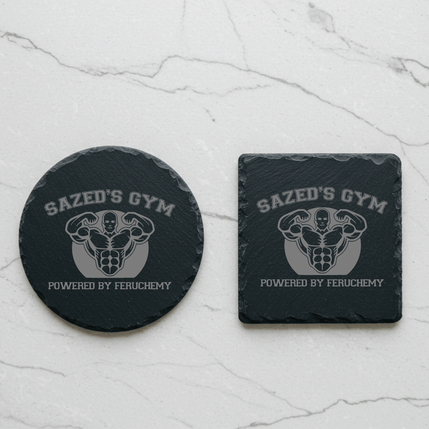 'Feruchemy Things' Engraved Slate Coaster